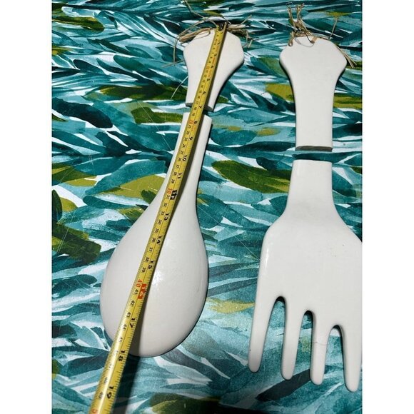 Pair of Religious Fork & Spoon decor - Picture 10 of 11